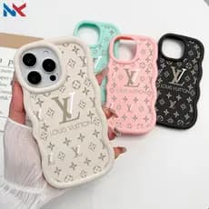 Capa Para iPhone 13 14 12 11 Ar 17 16 15 Pro Max XR 17Air Xs Macaron Cor Caso De Telefone Móvel Lv Logotipo NKcase