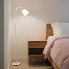 Lâmpada Para Sala De Estar E Quarto 180 Cm Leitura De Iluminação Ambiente Abajur Casa Escritório.
