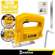 Serra Tico Tico 750w Base Ajustável - Corta Madeira Metal Aço Aluminio Plastico Acrilico
