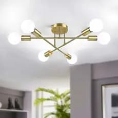 Pendente Lustre Sputnik Prêmio 6 Lampadas para sala de jantar home office quarto cozinha e comercio
