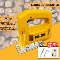 Serra Tico Tico Profissional 750w 110V OU 220V Base Metal Ajustável~
