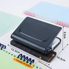 Furador Manual De 10 Furos Furador Universal Portátil Para Documentos De Papel