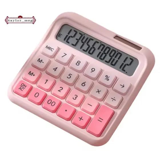[Venda Quente T] Calculadora De Energia Solar E Bateria Com Tela Grande LCD De 12 Dígitos Calculadoras De Botão Para