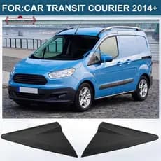 [Venda Quente T] Espelho Lateral Do Carro Canto Triângulo Enfeite Capa Painel Janela Placa Triangular Para Transit Tourn