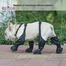 [Venda Quente T] Sapatos Para Cães Bota De Cachorro Ajustável À Prova D'água Dias De Chuva Respiráveis Animais De Estima