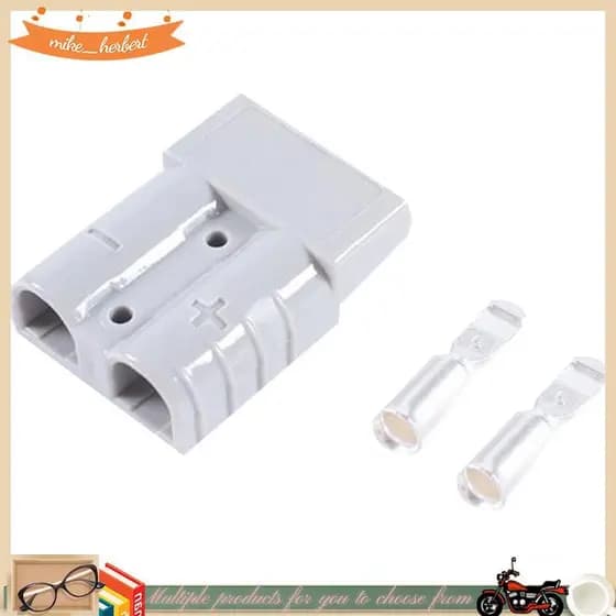10 Unidades Para Conector De Plugue 50A 600V 6AWG Ferramentas Elétricas De Terminal De Cobre Sólido Banhado A Prata