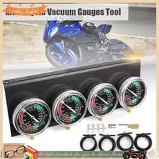 Ferramenta De Medidores De Vácuo Sincronizador De Carburador De Motocicleta , Medidor Carb , Balanceador Para/Preto