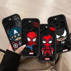 Capa Para MOTO G84 G54 G10 G14 G15 G22 G24 G34 G35 G53 G60 G75 EDGE 50 Ultra E13 E14 Desenhos Animados De Super-Heróis D