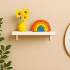 1 Prateleira 30x10cm em MDF - Ótimo Custo Benefício - Bella Casa