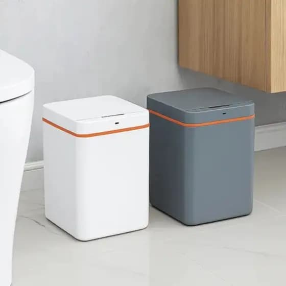 Lixeira Inteligente Sensor 12 Litros Automática Recarregável Cozinha Banheiro Tecnologia Moderna
