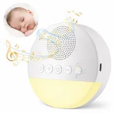Aparelho Ruído Branco Som Útero Relaxante Para Ninar Bebês Dormir