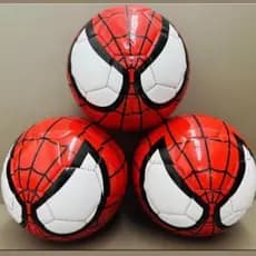 Bola Infantil Homem-Aranha de Couro Sintético | Ideal para Futebol, Vôlei e Lazer 🕸️