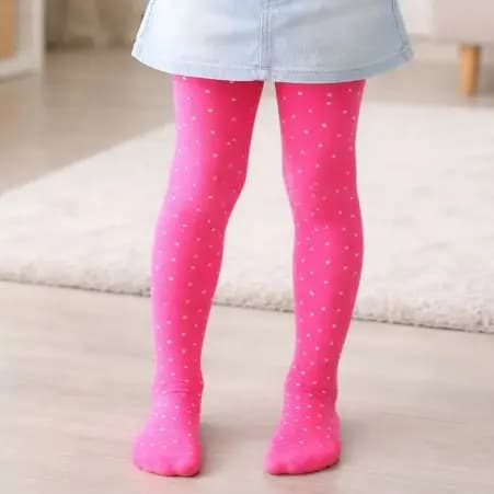 Meia Calça Infantil menina estampada colorida pra outono ou inverno