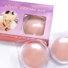 Protetor Tapa Mamilos em Silicone Adesivo – 1 Par Reutilizável Invisível para Decotes