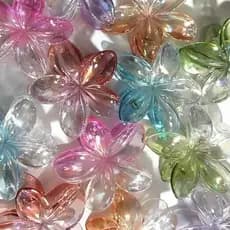 Grampo Piranha de Cabelo em Formato de Flor | Presilha Floral Elegante, Resistente e Feminina