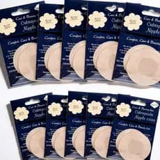 Tapa-Seios Invisível 7,5cm – Kit com 5 Pares | Adesivo Protetor Feminino para Mamilos