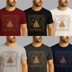 Camiseta De Nossa Senhora Aparecida O Espírito e A Esposa Dizem Amém Vem Jesus Cristã Fé Católica