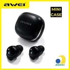Mini Fone de Ouvido Bluetooth T78 Sem Fio Awei Original Corrida Buds Graves Potentes Microfone HD