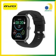 Relógio Inteligente Smartwatch Awei H25 Tela 1.83 Prova D'água Esportivo Android iOS