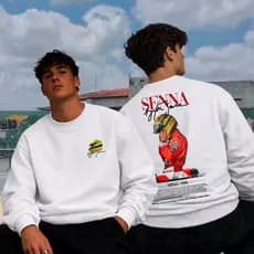 Blusa Moletom Ayrton Senna Carro Formula 1 Lançamento P ao GG