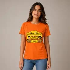 Camisa Camiseta Maio Laranja Meu Corpo É Meu Tesouro Conscientização Infantil Campanha Abuso Sexual