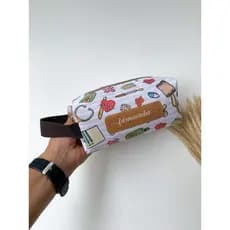 Necessaire box Farmacinha Porta Remedio Pronta Entrega Medicamentos Dia a Dia Enfermagem Estampa