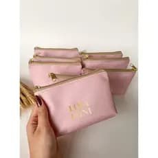 Necessaires Personalizadas Brinde Corporativo | Mimo cliente lembrancinha | Fazemos com Logo e Frase