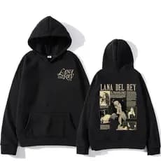 Moletom Blusa De Frio Lana Del Rey Ultraviolence Album Unissex Frente e Costas frio