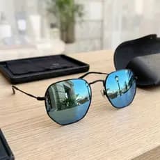 Óculos De Sol Retro Espelhado Unissex com  Estilo e Proteção UV400