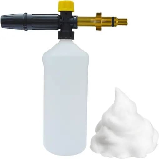 PULVERIZADOR DE ESPUMA DE ALTA PRESSÃO 700MLCanhão de Espuma para Lavadora Alta Pressão com Espuma Densa e Duradoura