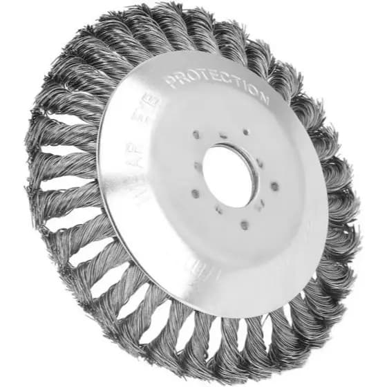 ESCOVA DE AÇO PARA ROÇADEIRA A GASOLINA NK-SWC01-PRO