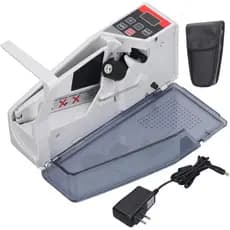 MINI MÁQUINA DE CONTAR CÉDULAS BIVOLT PORTÁTIL NKV40