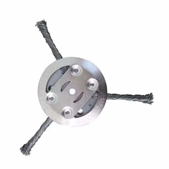 Disco Escova de aço P/ Roçadeira a Bateria SG-3TSW071