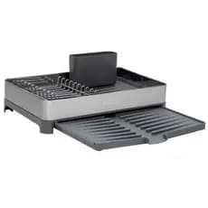 Escorredor Louça Inox Porta Talheres Grafite Tramontina