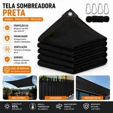Rede de Sombreamento Anti-UV HDPE 90% - para Plantas de Estufa, Piscina, Carros e Casa,Acessórios oferecidos
