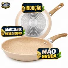 Frigideira Indução Antiaderente Cerâmica Não Gruda Profissional Premium Qualidade
