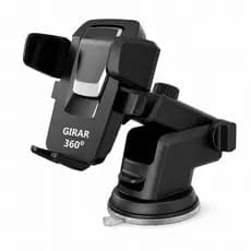 Suporte Celular GPS Veicular Carro Universal Automóvel Saída Grampo Ajustável 360°