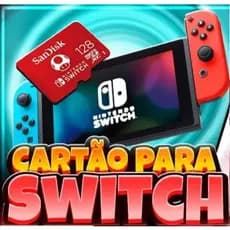 Cartão de Memória para Nintendo Switch, Steam Deck, Drones e GoPro Cartão para Nintendo Switch.