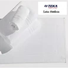 2 Pisos tapete toalha banheiro grosso teka 540 gr profiline