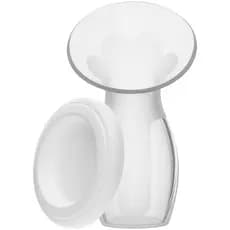 COLETOR DE LEITE MATERNO EM SILICONE  COM TAMPA BUBA