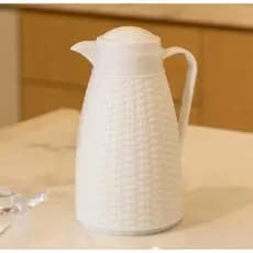 Garrafa Térmica New Rattan 400ml branca- Lyor