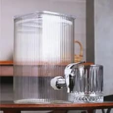 Suqueira com Tampa Lines 2,2L Cristal Ecológico - Lyor