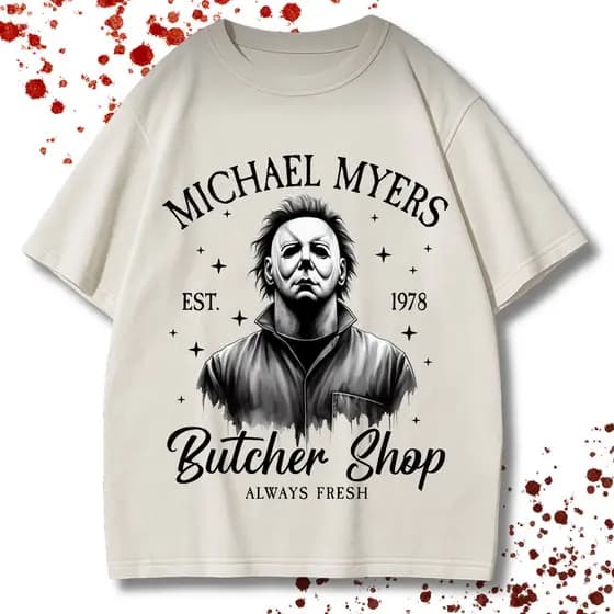 Camiseta Halloween The Michael Myers 100% Algodão Terror StreetWear Vintage