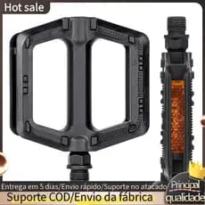 Pedais De Bicicleta Ultraleve MTB Pedal De Estrada Ciclismo Mountain Bike Pé Plat Antiderrapante Padrão Universalmente