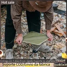 Cadeiras De Acampamento Dobráveis Ultraleves Para Caminhadas Mini Cadeira De Pesca Viagens Ao Ar Livre