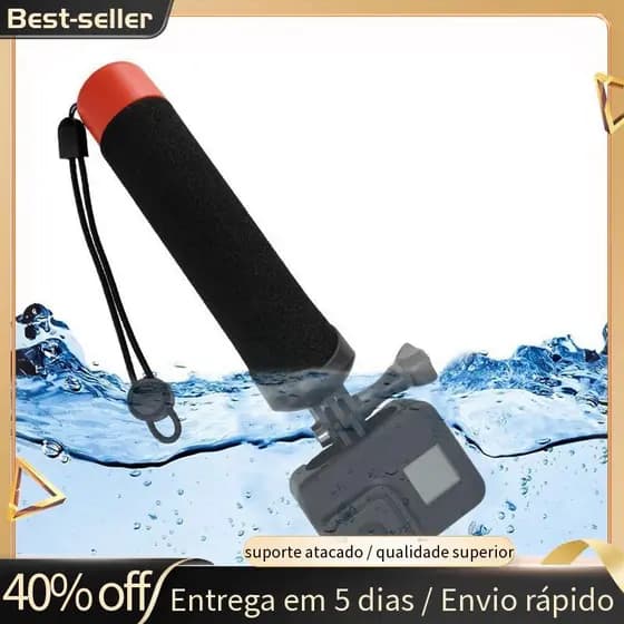 Kit De Montagem De Mergulho Com Alça De Mão Flutuante À Prova D'água Para 8 Câmeras Esportivas