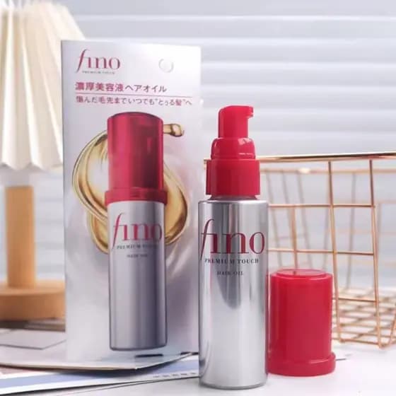 Shiseido Fino Premium Touch Hair Oil 70ml (Óleos De Beleza Penetrantes Que Reparam Intensamente Danos)
