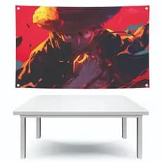 Banner Festa One Piece 100x150cm Anime Decoração Painel Festivo