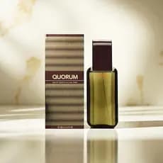 Perfume Quorum Antonio Puig Eau de Toilette 100ml – Masculino, Amadeirado e Clássico