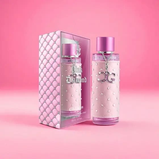 Perfume Pink Diamond Chic ’n Glam Eau de Parfum 100ml – Feminino, Doce e Brilhante
